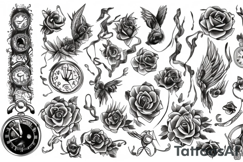 Time patiance tattoo idea