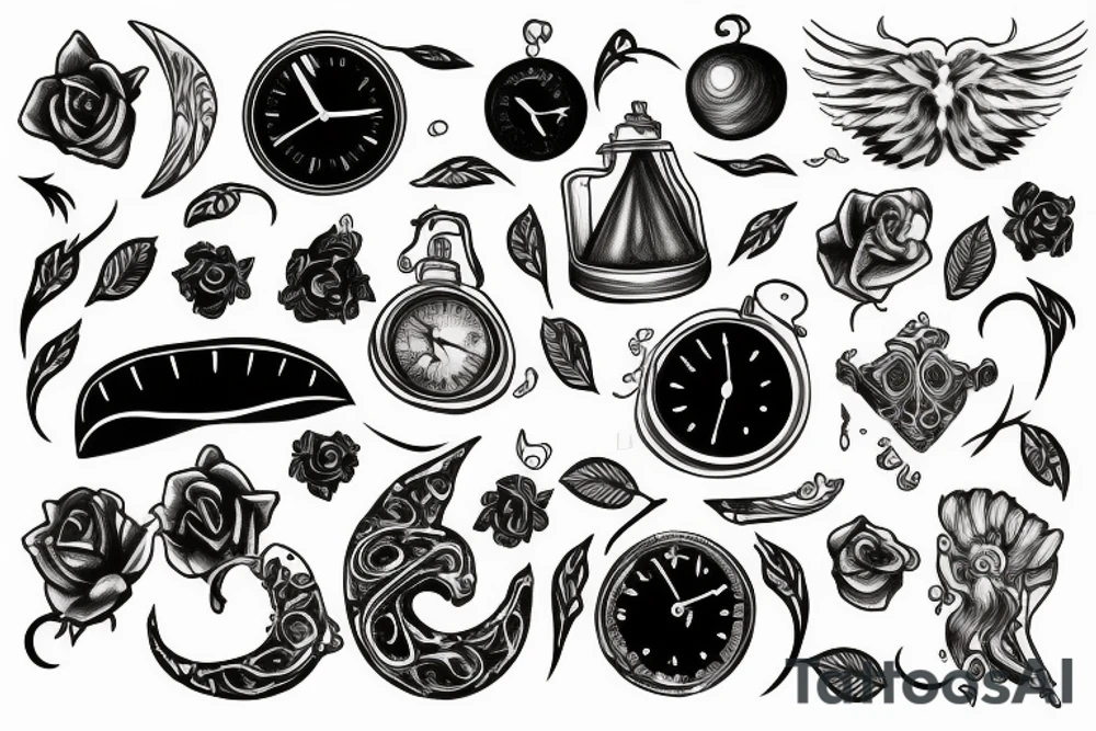 Time patiance tattoo idea