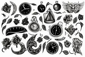 Time patiance tattoo idea
