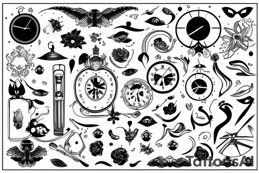 Time patiance tattoo idea