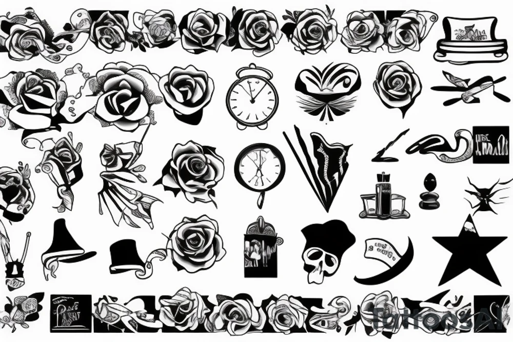 Time patience tattoo idea