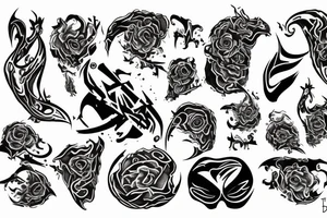 Brothers by blood tattoo idea