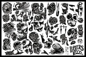 Brothers by blood tattoo idea