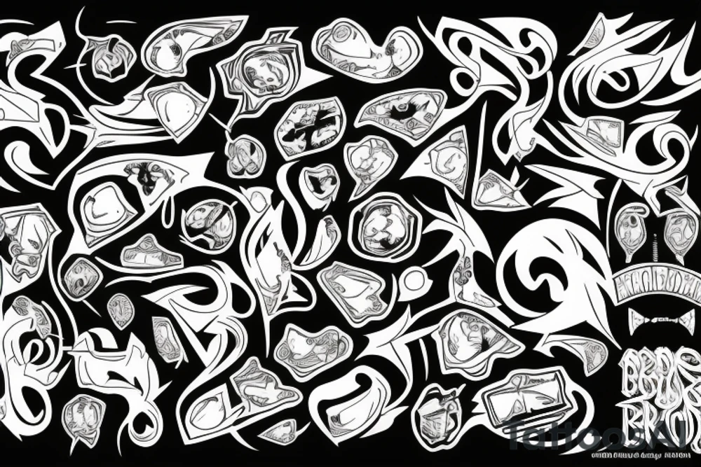 Brothers by blood tattoo idea