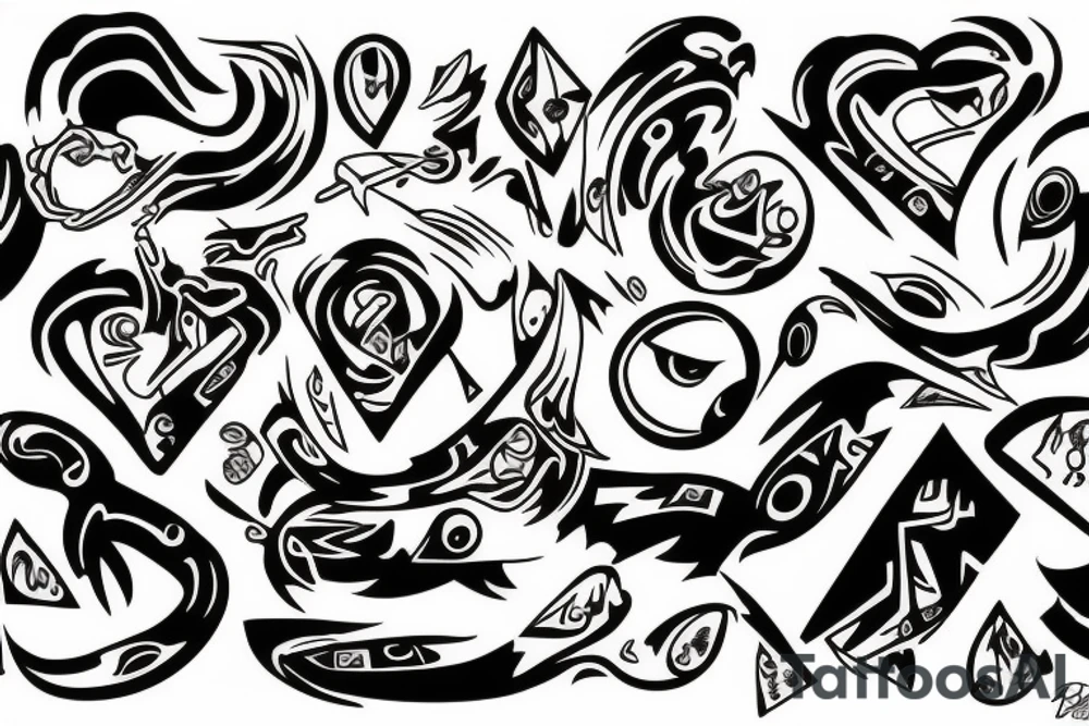 Brothers by blood tattoo idea