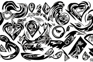 Brothers by blood tattoo idea