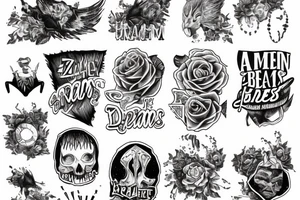 Zach Bryan 
Quiet Heavy Dreams tattoo idea