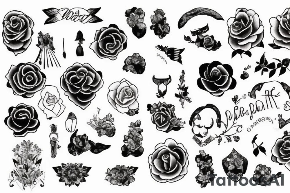 pretty places tattoo idea