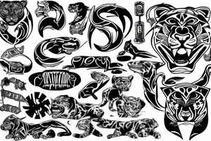 panther tattoo idea