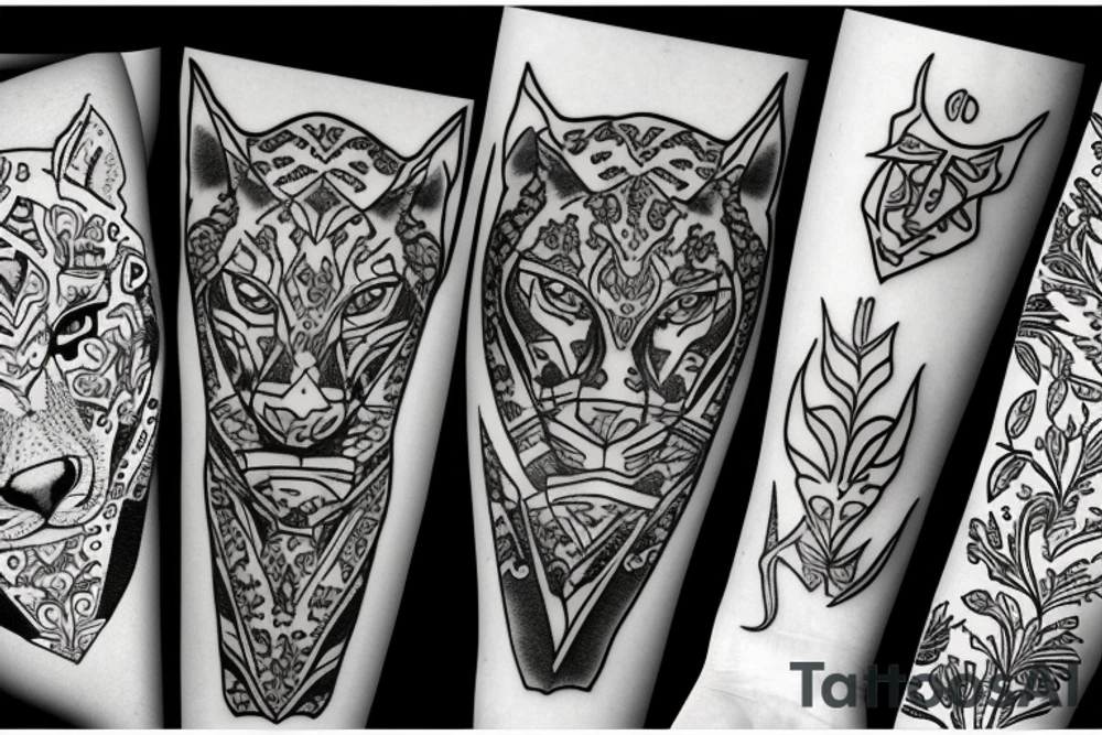 panther tattoo idea
