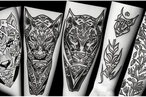 panther tattoo idea