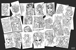 Baby girl hazel tattoo idea