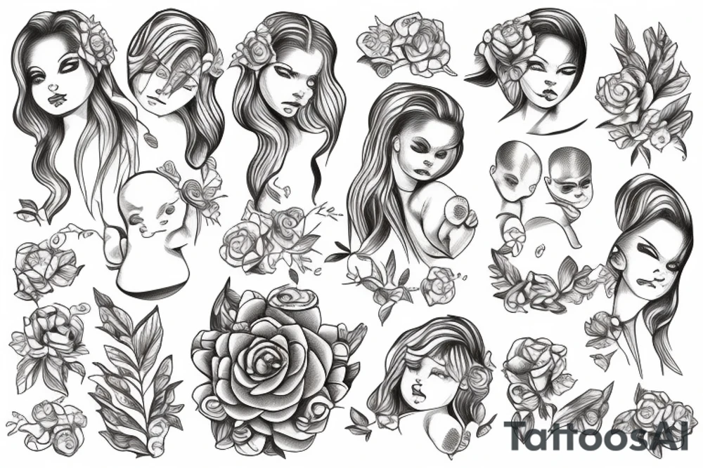 Baby hazel tattoo idea