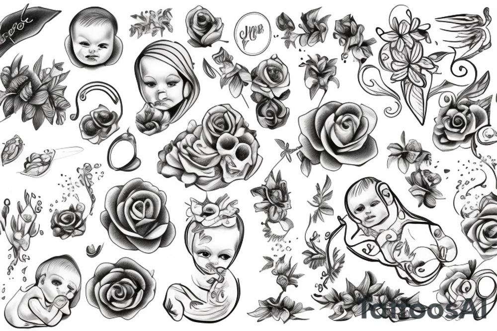 Baby hazel tattoo idea