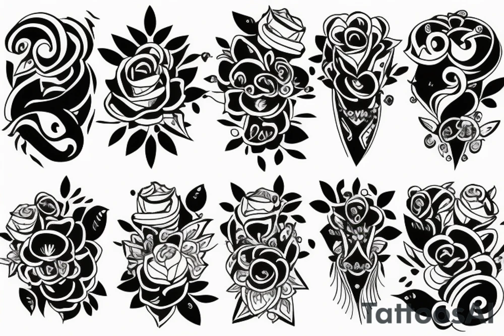 Newborn tattoo idea