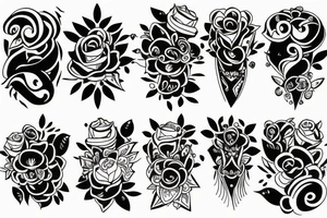 Newborn tattoo idea