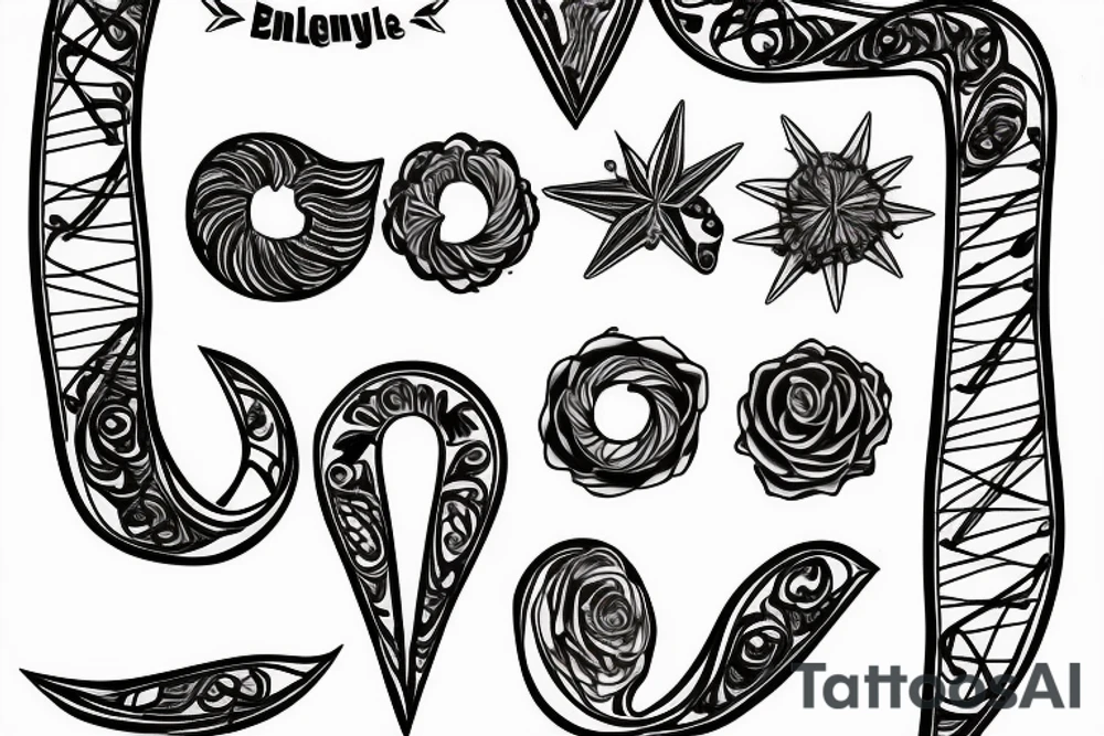 DNA/family/ parents/ balance tattoo idea