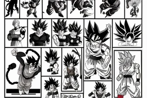 Dragon ball z tattoo idea