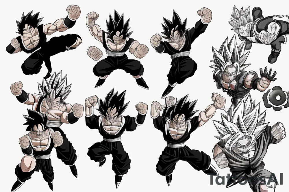 Dragon ball z tattoo idea