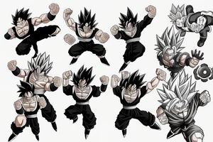 Dragon ball z tattoo idea