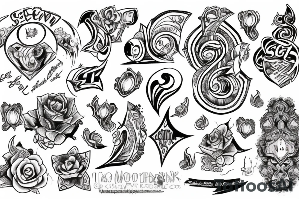 seva and skg tattoo idea