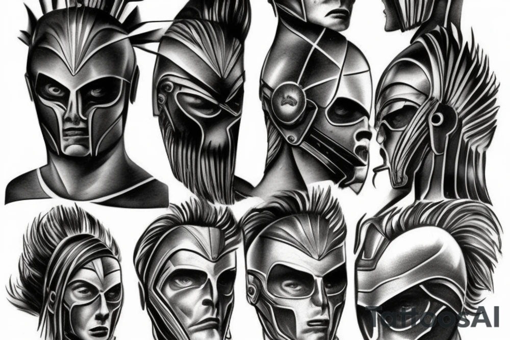 300 spartans tattoo idea