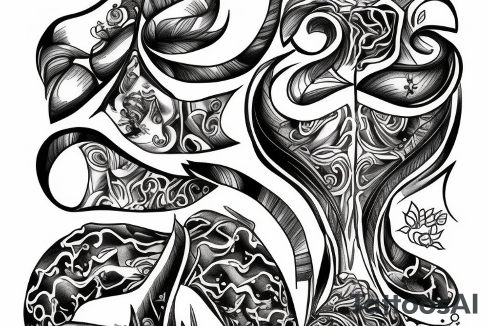 God torso sex tattoo idea