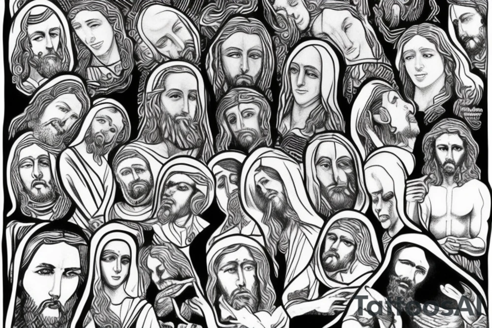 Jesus christ tattoo idea