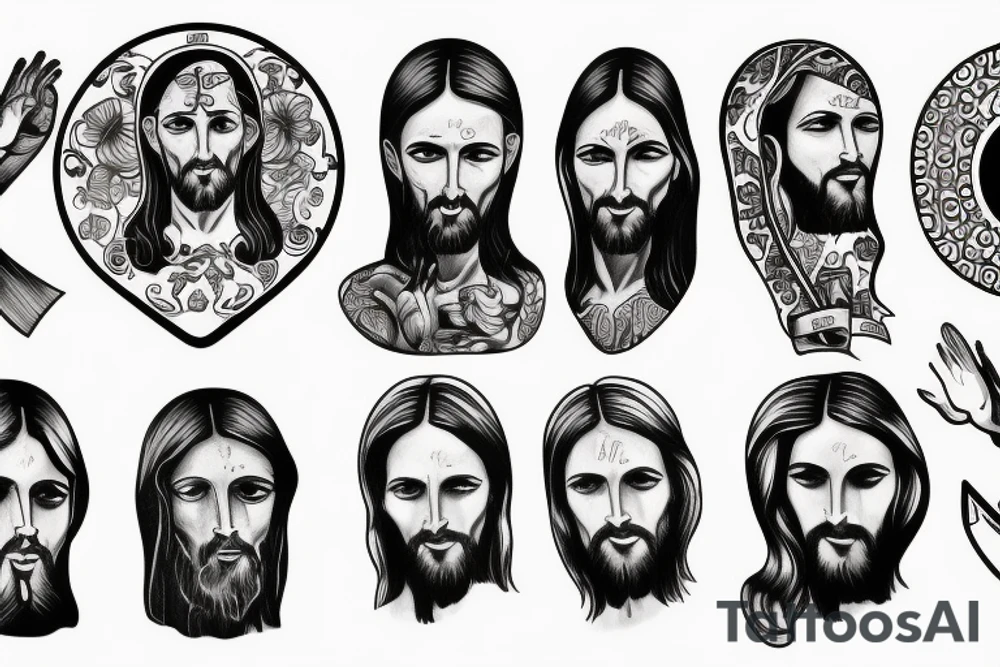Jesus christ tattoo idea