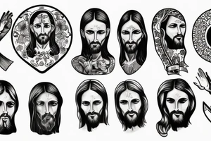 Jesus christ tattoo idea
