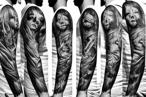 Jesus christ ultra realistic tattoo idea
