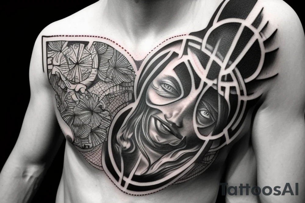 Jesus christ ultra realistic tattoo idea