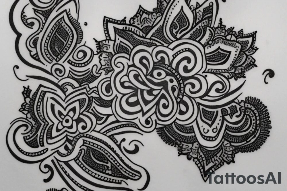 matching tattoo with sister henna tattoo idea