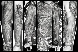 st michael tattoo idea