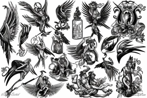 st michael tattoo idea