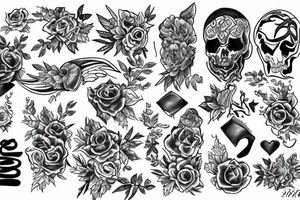 fall in void tattoo idea