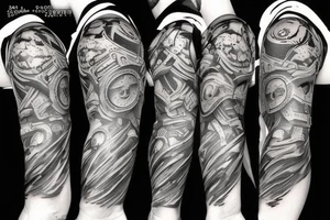 Doomslayer tattoo tattoo idea