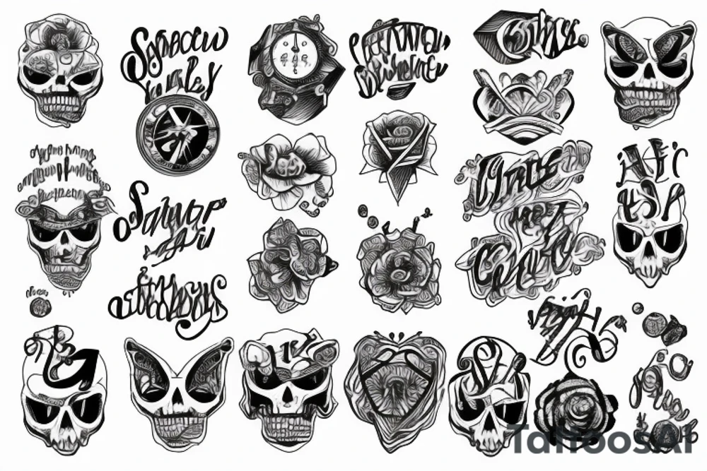 coordinates tattoo idea