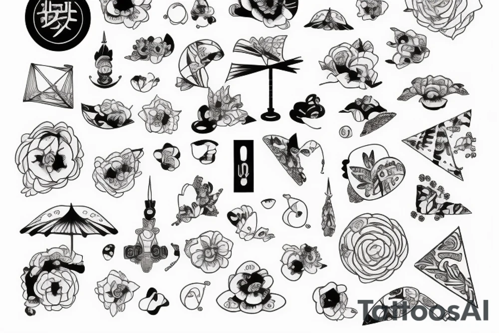 coordinates tattoo idea