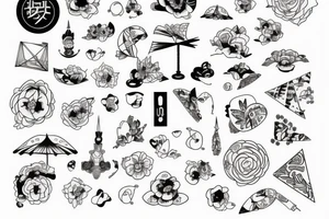 coordinates tattoo idea