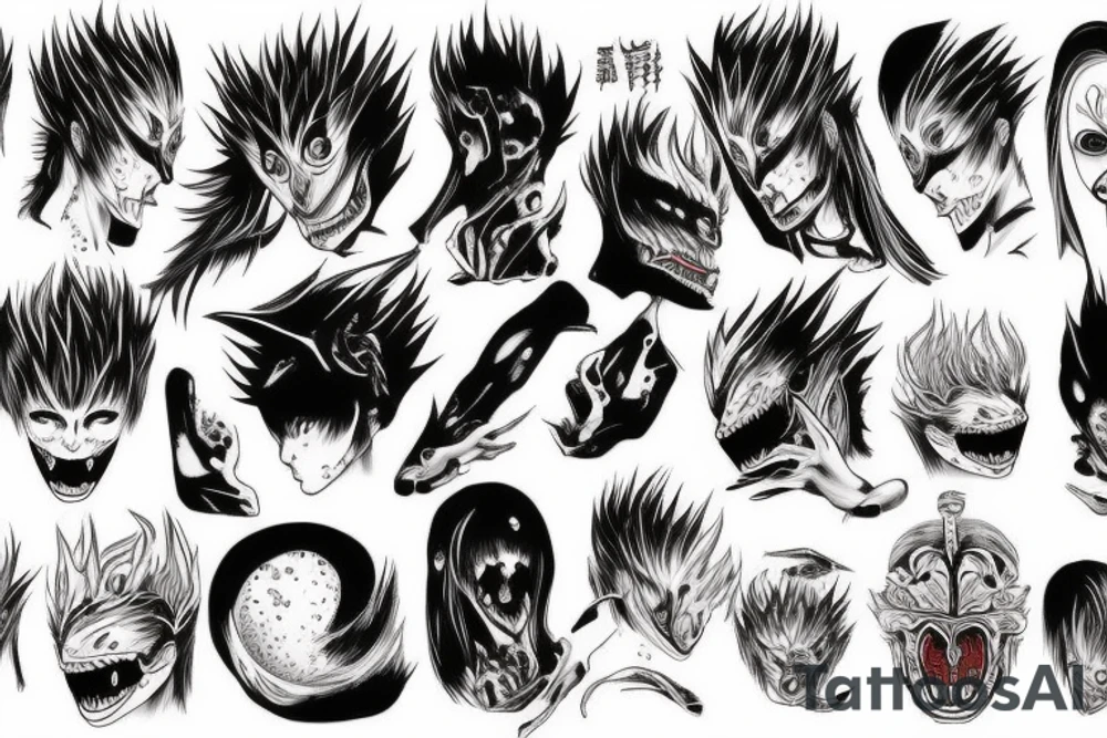 Ichigo last form tattoo idea