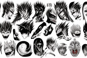 Ichigo last form tattoo idea
