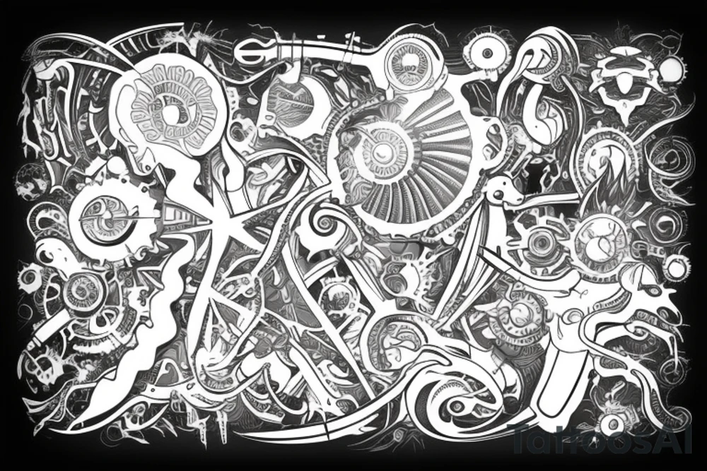A Text that says geschwoben tattoo idea