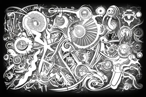 A Text that says geschwoben tattoo idea