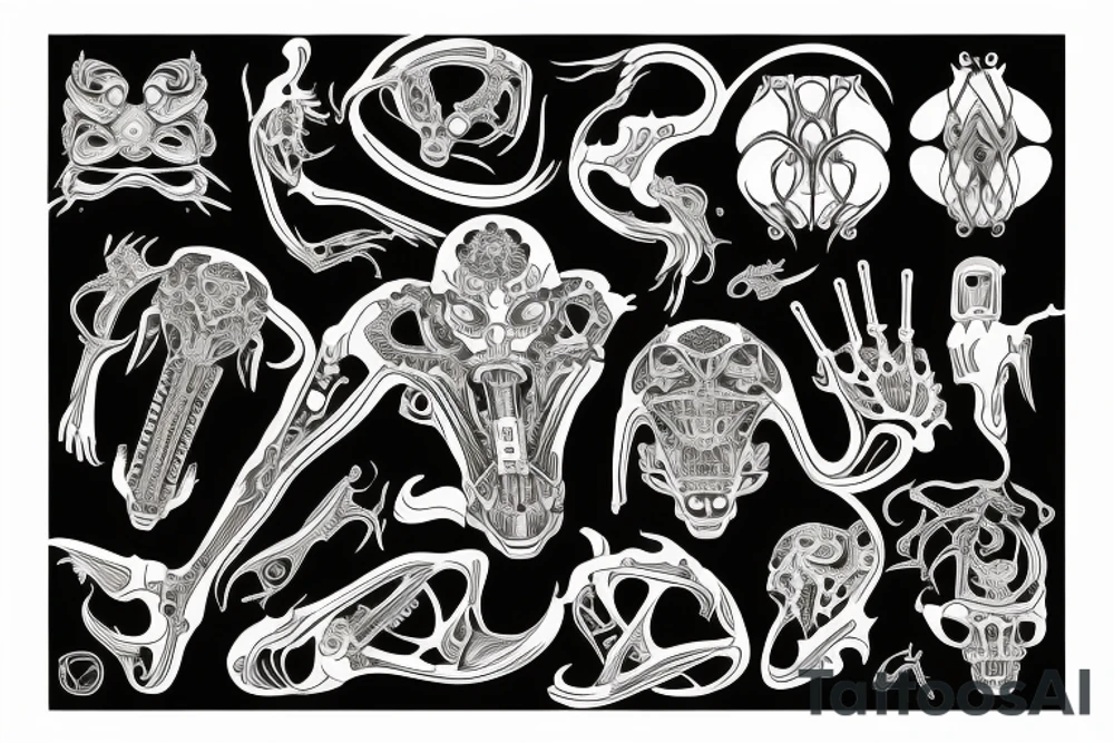 A Text that says geschwoben tattoo idea