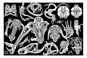 A Text that says geschwoben tattoo idea