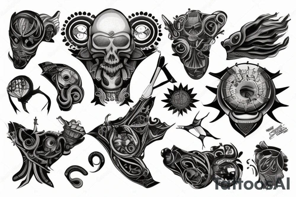 A Text that says geschwoben tattoo idea