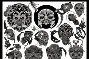 A Text that says geschwoben tattoo idea