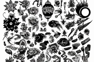 A Text that says geschwoben tattoo idea