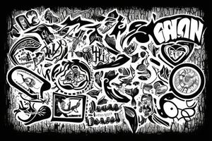 A Text that says geschwoben tattoo idea